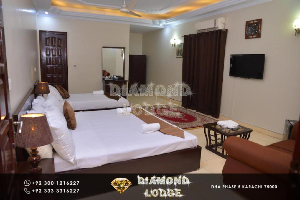 Diamond Lodge การาจี ภายนอก รูปภาพ